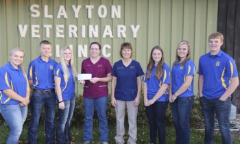 Slayton Vet Clinic Donates to MCC FFA