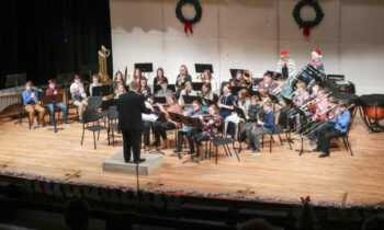 Elementary bands delight parents with Christmas Concert