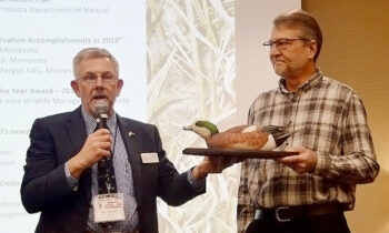 Minnesota DNR’s Schuna awarded Ducks Unlimited Conservation Partner of the Year