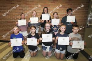 Elementary Awards 2019.Academic Gold 5th